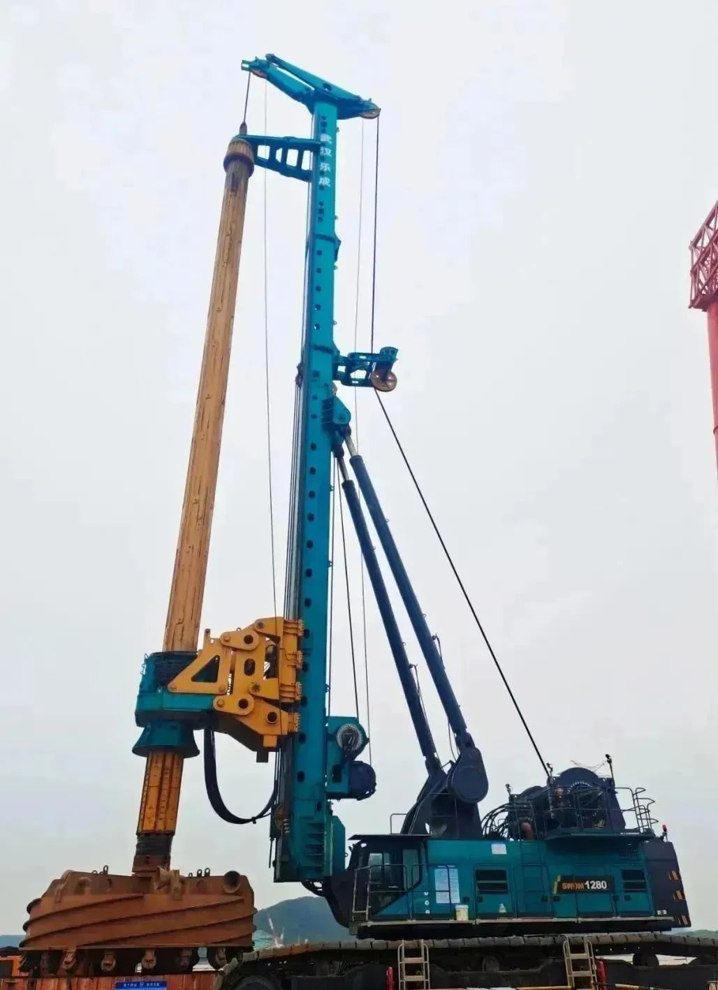 全面告捷！米兰网址智能超级旋挖钻机圆满完成甬舟铁路西堠门公铁两用大桥桩基施工任务