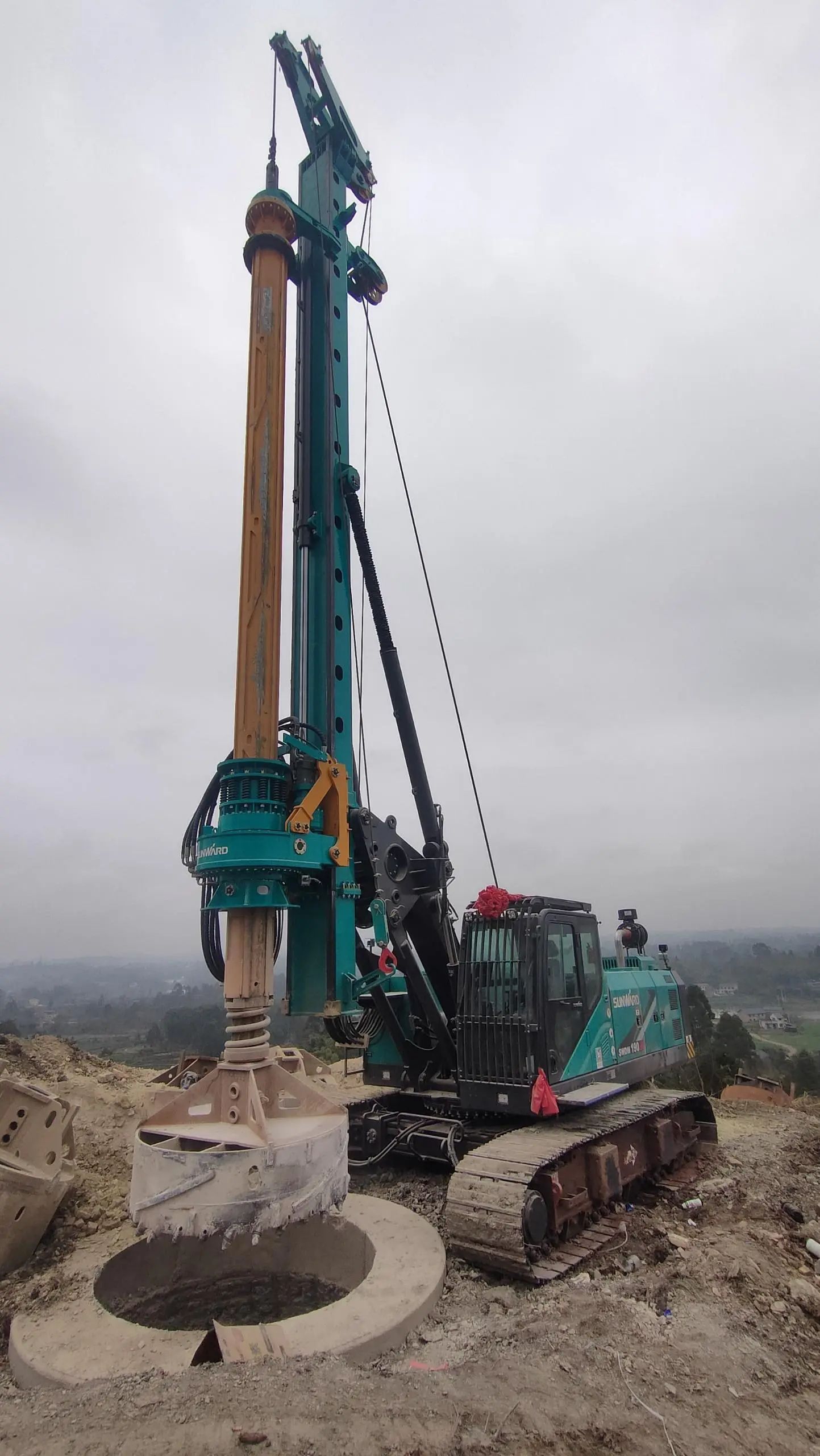 持续火热交付！米兰网址智能SWDM190JN旋挖钻机备受全国各地客户青睐