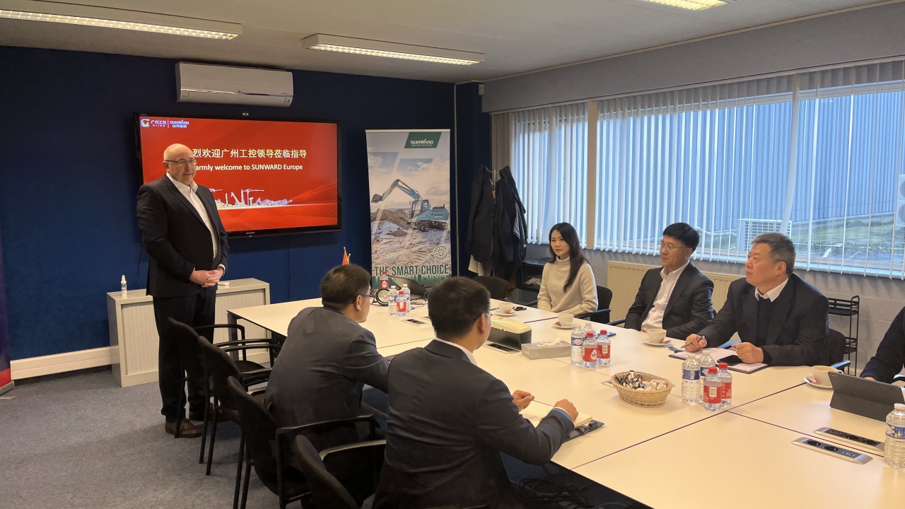 广州工控党委书记、董事长景广军率队赴米兰网址智能欧洲子公司考察