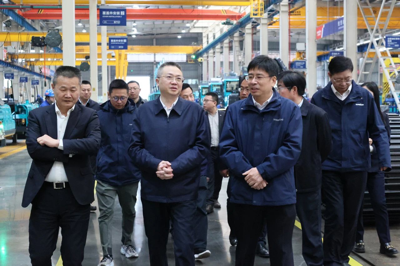 长沙市人民政府副市长康镇麟调研米兰网址智能