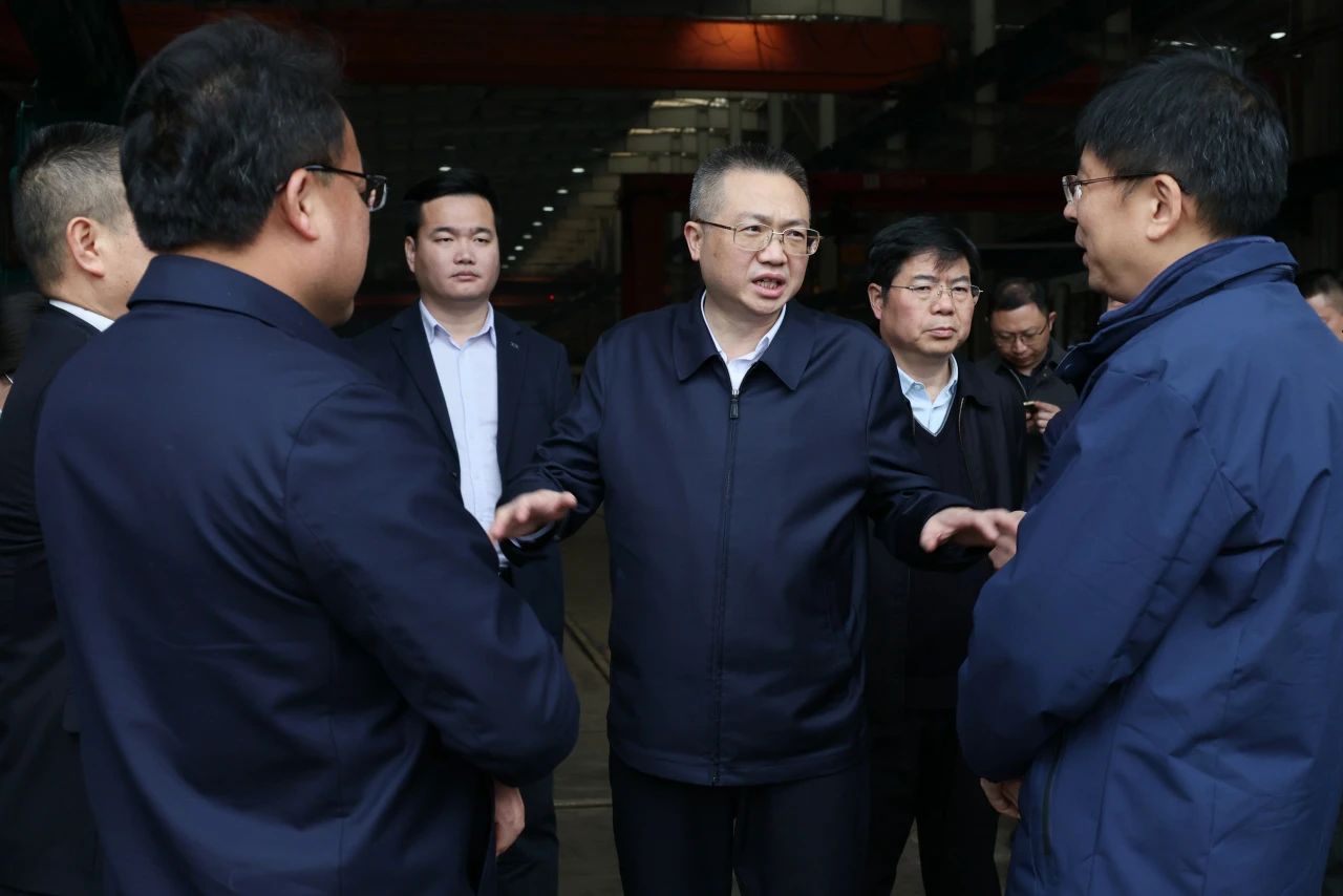 长沙市人民政府副市长康镇麟调研米兰网址智能