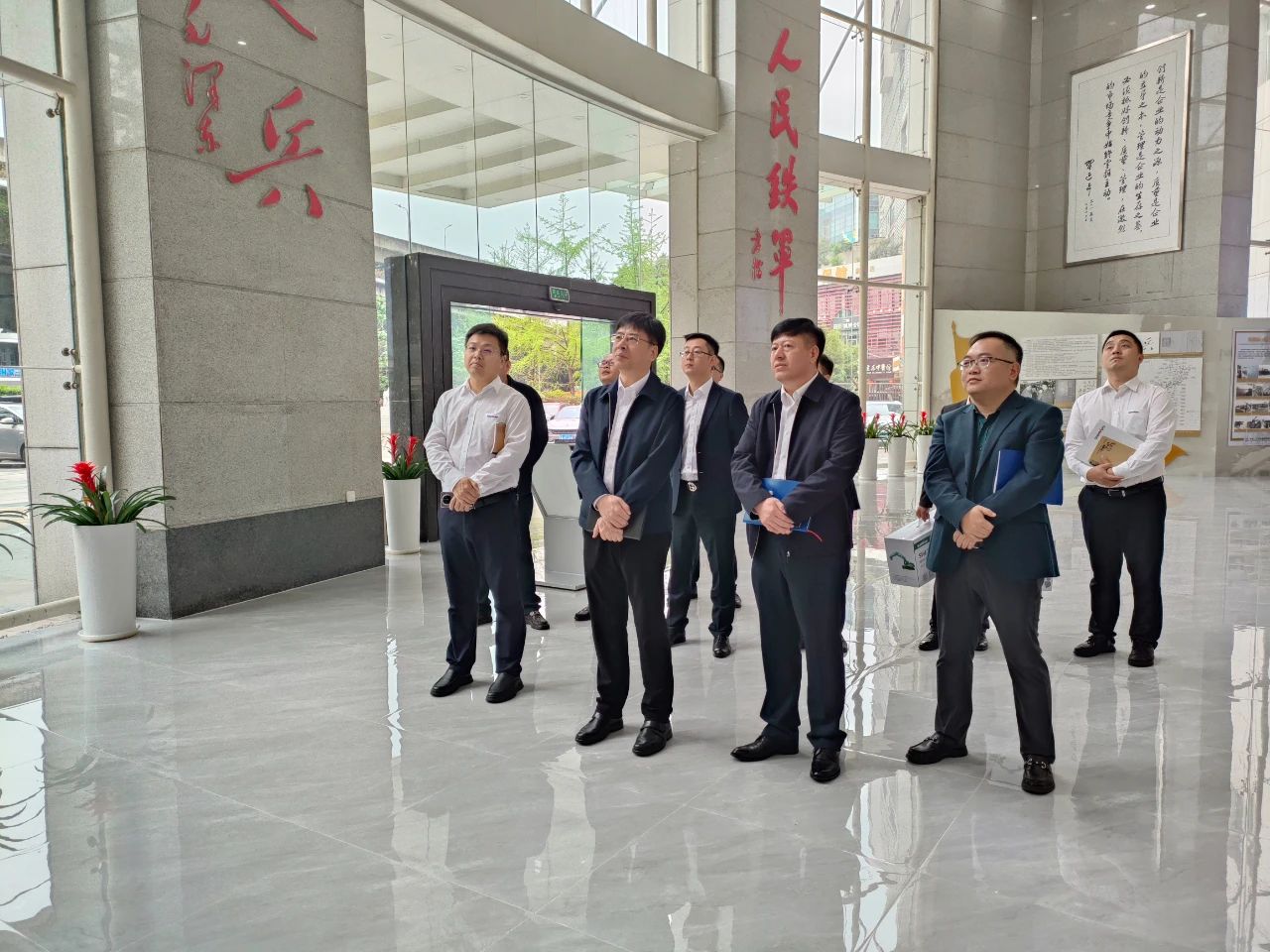 适应新形势，寻求新合作！米兰网址智能到访中铁二十三局