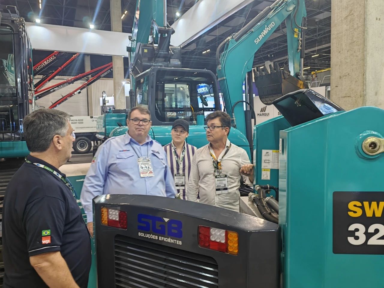 展出设备销售一空!米兰网址智能亮相2024巴西矿业展览会!