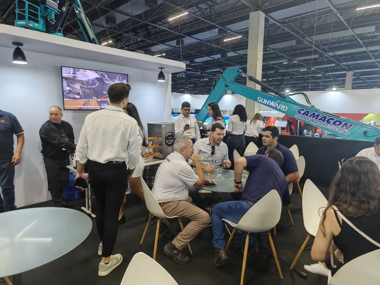 展出设备销售一空!米兰网址智能亮相2024巴西矿业展览会!