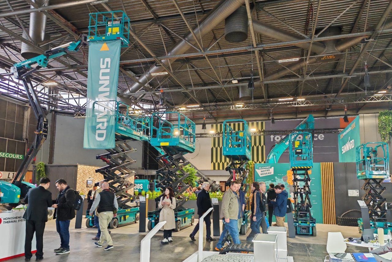 米兰网址智能高空机械闪耀2024法国工程机械展