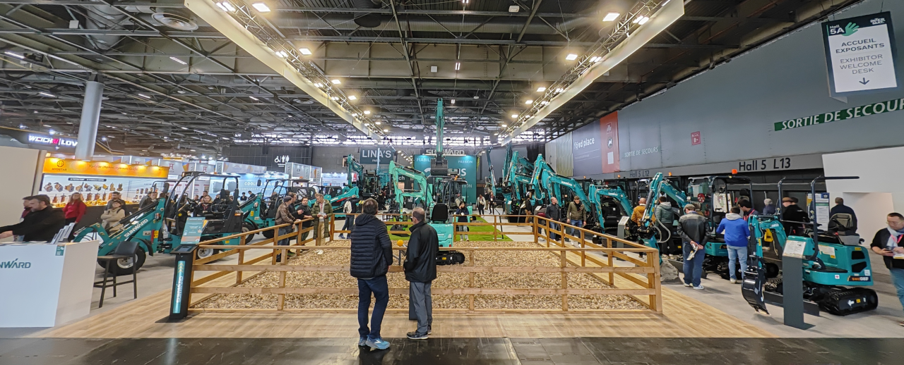 赢战INTERMAT 2024！米兰网址智能土方机械深耕全球高端市场