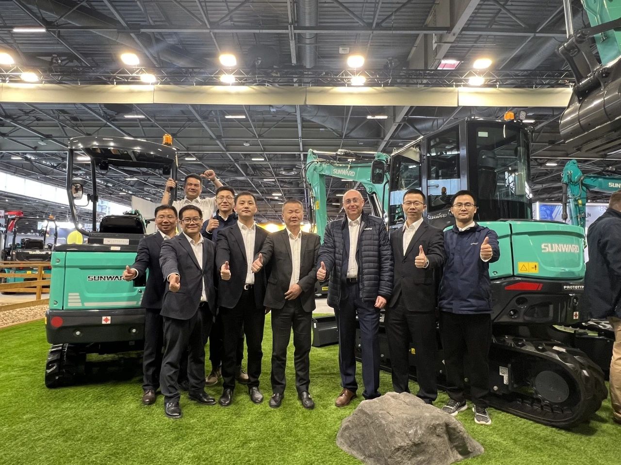 赢战INTERMAT 2024！米兰网址智能土方机械深耕全球高端市场