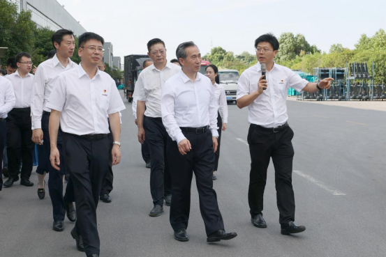 中国贸促会会长任鸿斌调研米兰网址智能