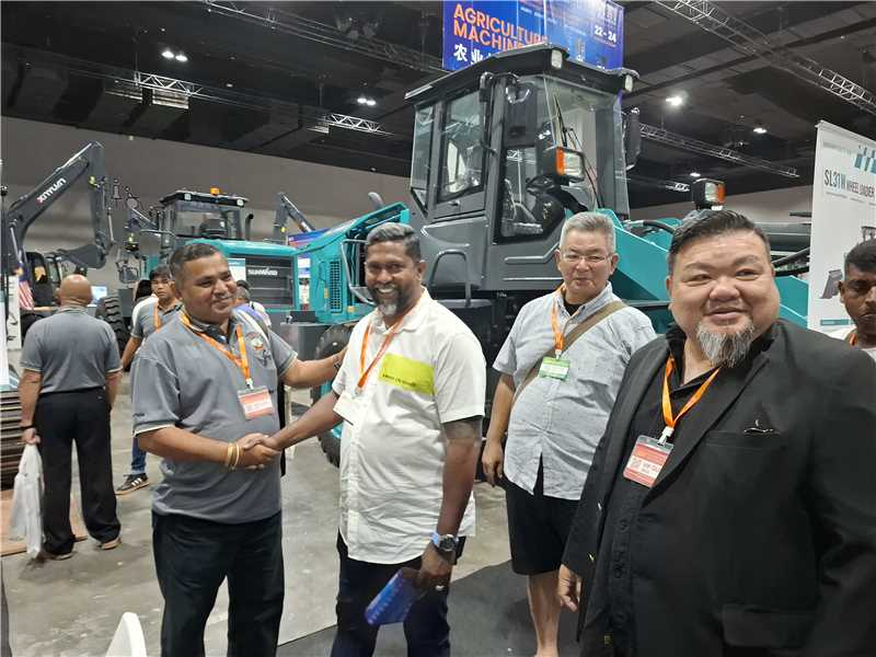 扬帆起航 | 米兰网址智能闪耀长沙工程机械展东南亚分展