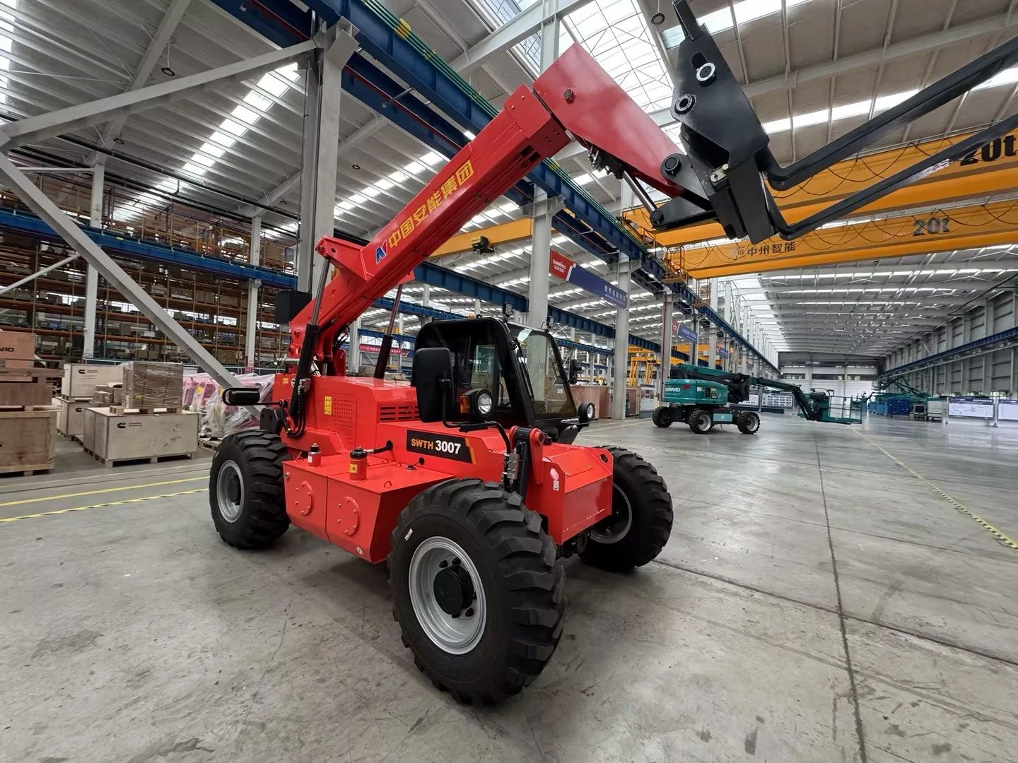 应运而生，“急”速响应！米兰网址智能伸缩臂叉装车进军应急救援领域