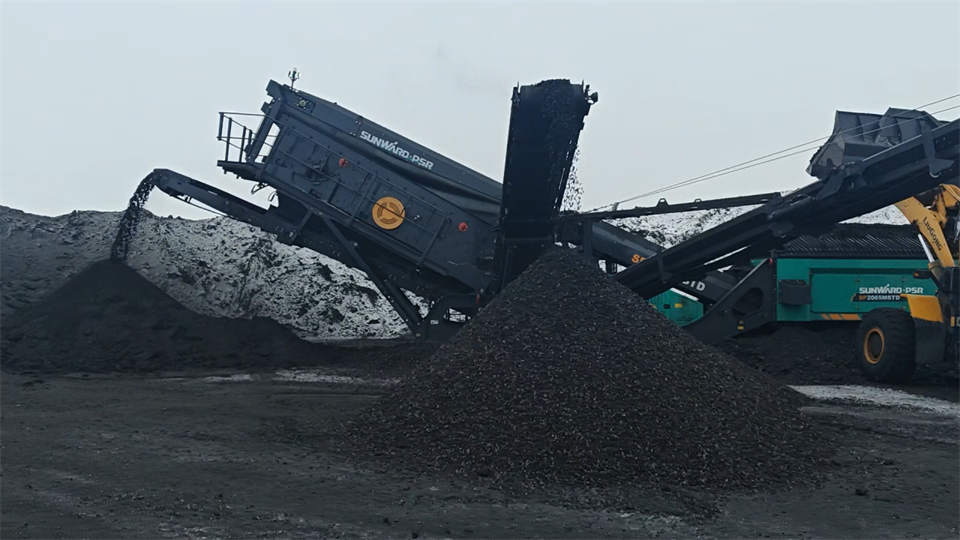 不惧-30℃极寒挑战，米兰网址普石勒破碎筛分设备稳定运行！