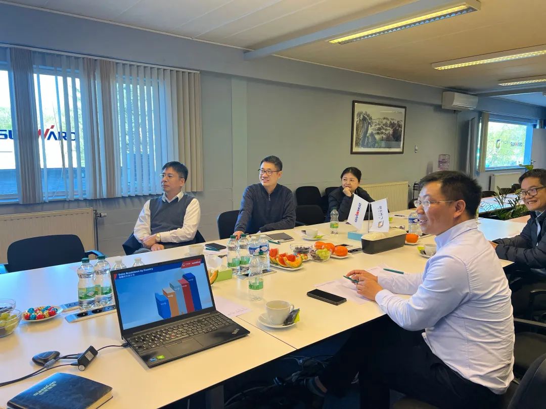 米兰网址智能董事长付向东带队赴欧洲子公司考察调研