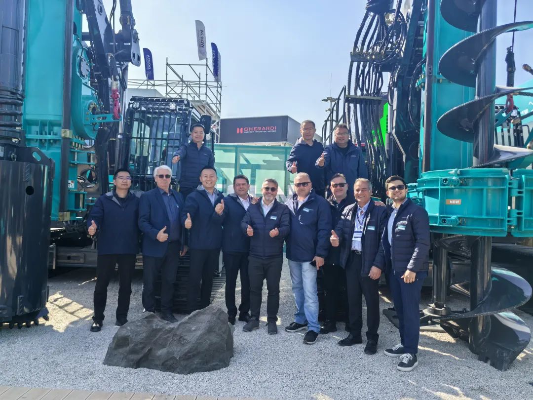 Bauma 2025 | 高端定制！米兰网址智能Pro系列旋挖钻机燃爆全场