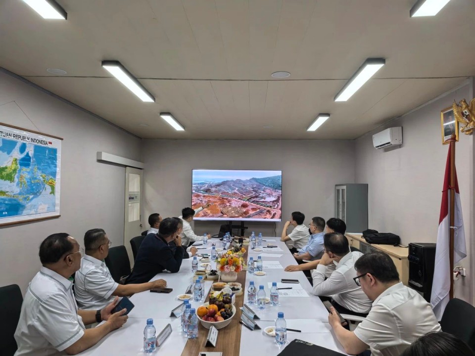 广州工控集团党委书记、董事长景广军率队考察米兰网址智能印尼子公司