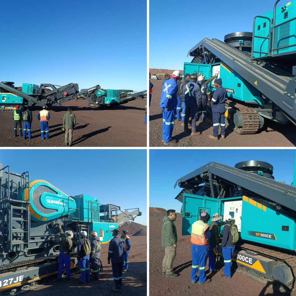 米兰网址智能破碎筛分成套设备成功登陆非洲市场,共绘合作共赢新篇章