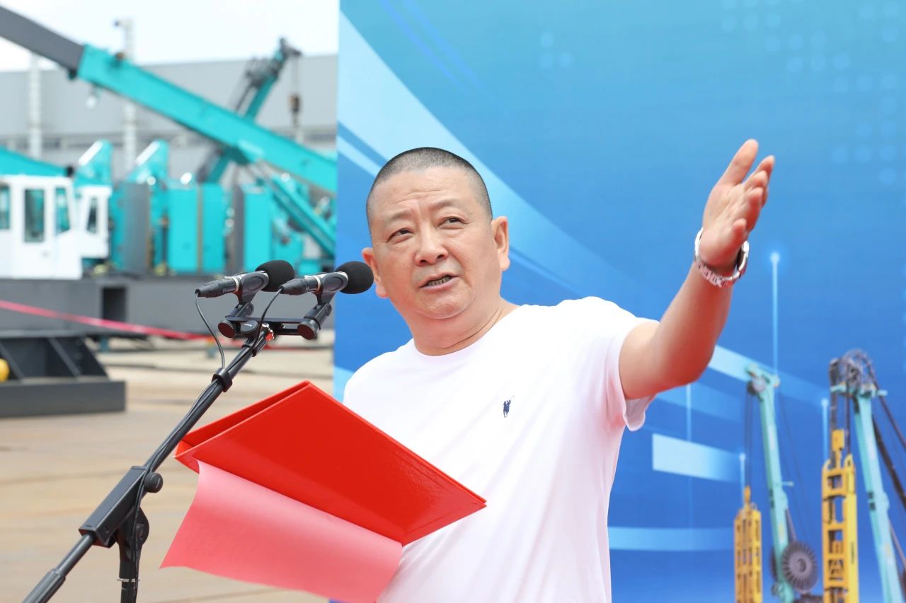 “破纪录王者”再出征！米兰网址智能SWDM800旋挖钻机成功交机