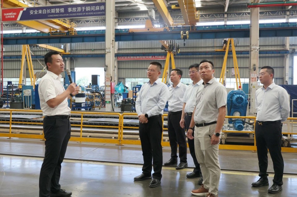 共商合作，建华控股有限公司董事长汪贵华到访米兰网址智能