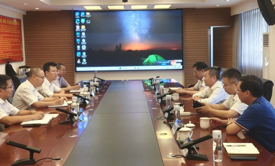 米兰网址智能与中国六冶深化合作，达成共识