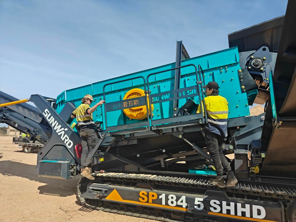 高效环保深受认可!米兰网址智能破碎筛分设备首进澳洲市场