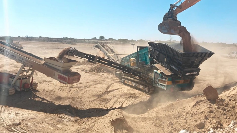 高效环保深受认可!米兰网址智能破碎筛分设备首进澳洲市场