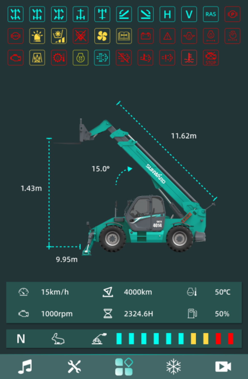 高端机型“双箭齐发”!米兰网址智能两款伸缩臂叉装车成功下线